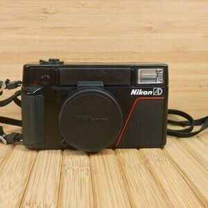 Vintage NIKON L35AD Point and Shot 35mm Film Camera, Made in Japan